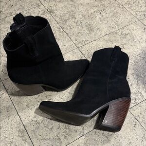Sam Edelman Black Heeled Boots
